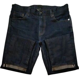 Uniqlo Raw Kaihara Japanese Selvedge Jeans Mens 33x32 (Fits 33x30) Slim Straight